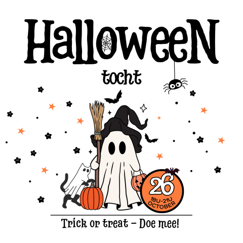 Halloweentocht 26 oktober